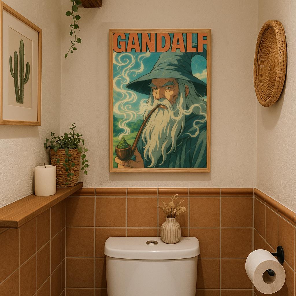 Gandalf The Lord Of The Rings Text poster sfeerbeeld 3