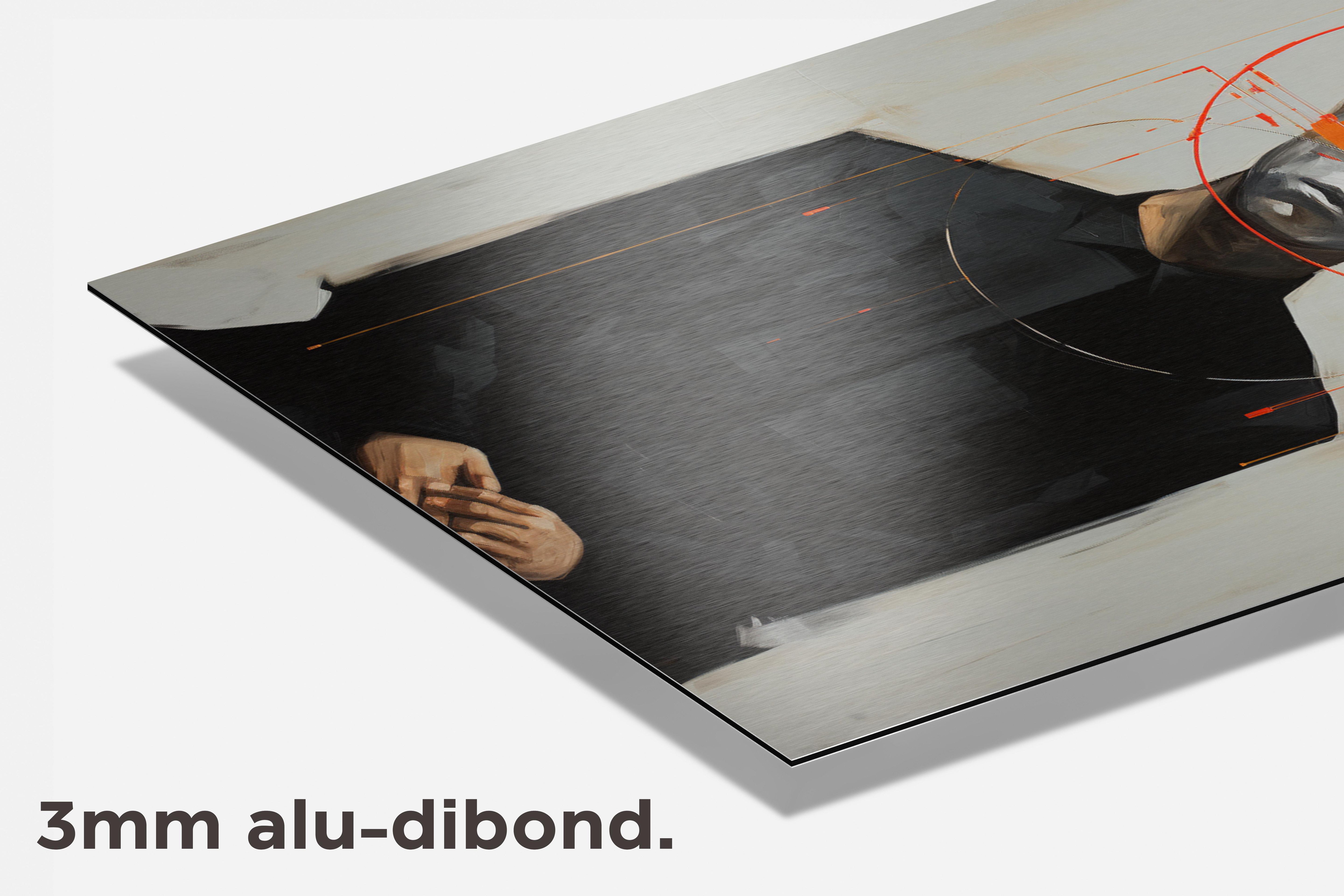 Censuur dibond detail