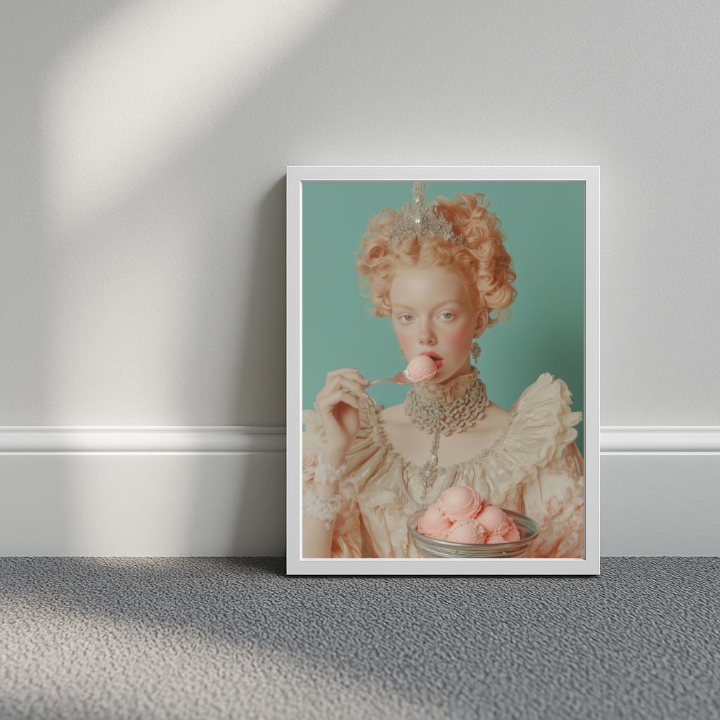 Princess Ice Cream Vintage poster sfeerbeeld 3