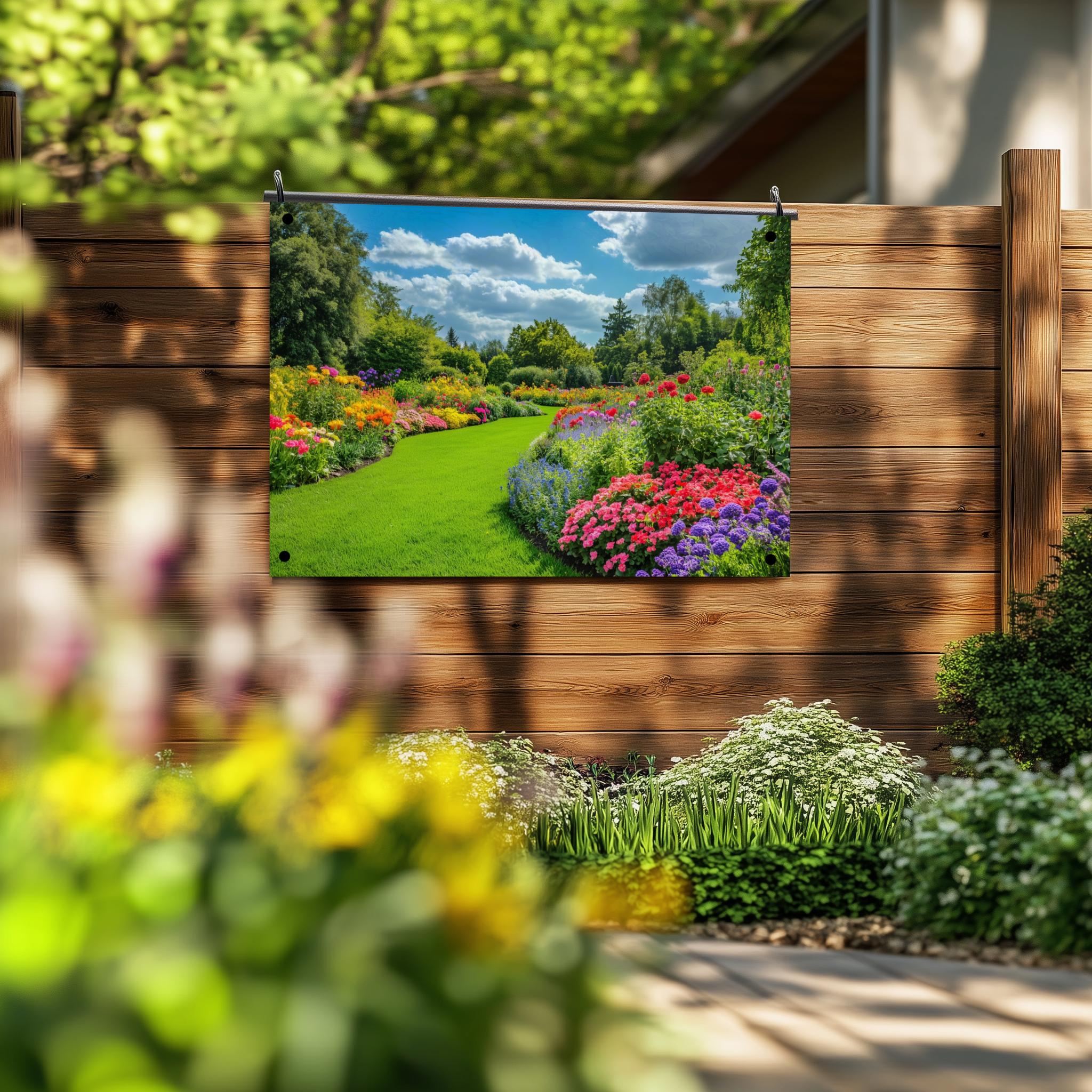 Tuinposter Zomer Tuin sfeerbeeld 2