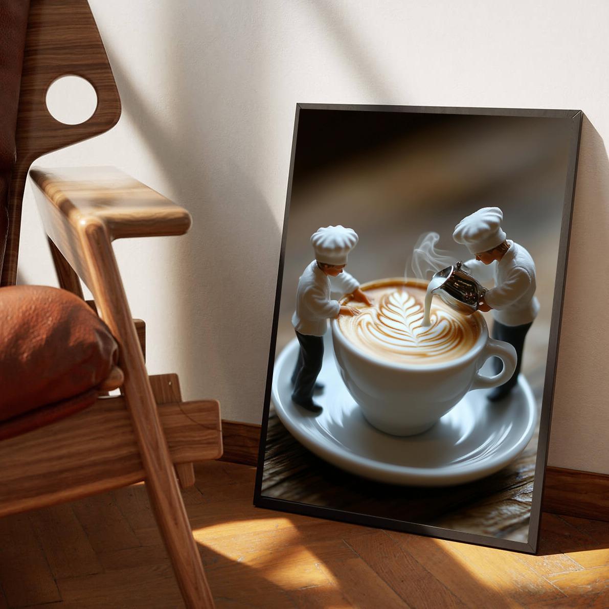 Chef Coffee poster van 25 Artstreet
