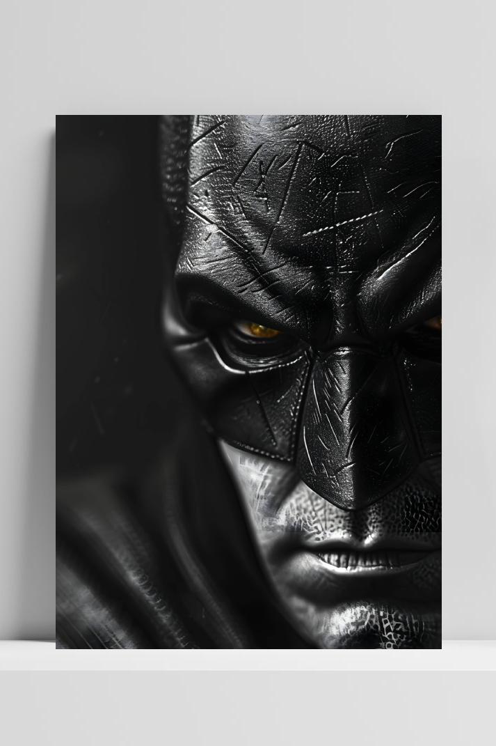 Batman op 3mm aluminium dibond