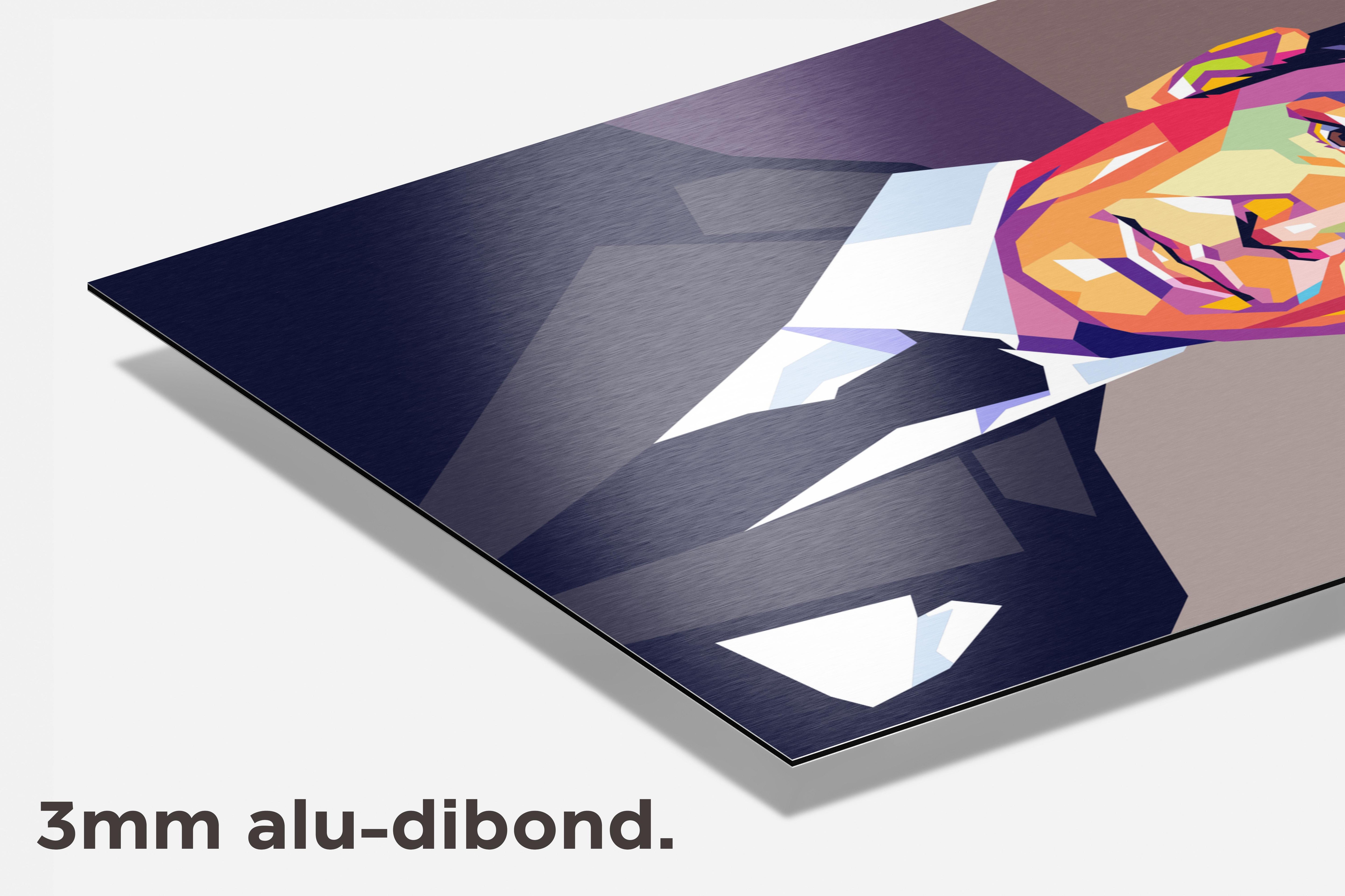 Ludo Sanders dibond detail