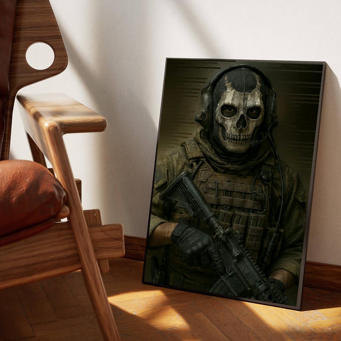 Ghost Call Of Duty poster sfeerbeeld 1