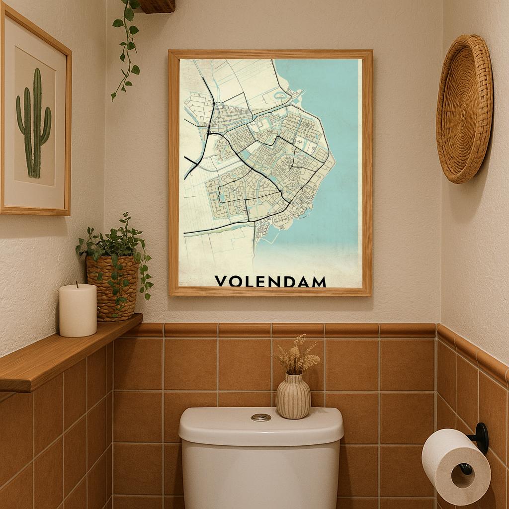 Volendam Vintage poster sfeerbeeld 3