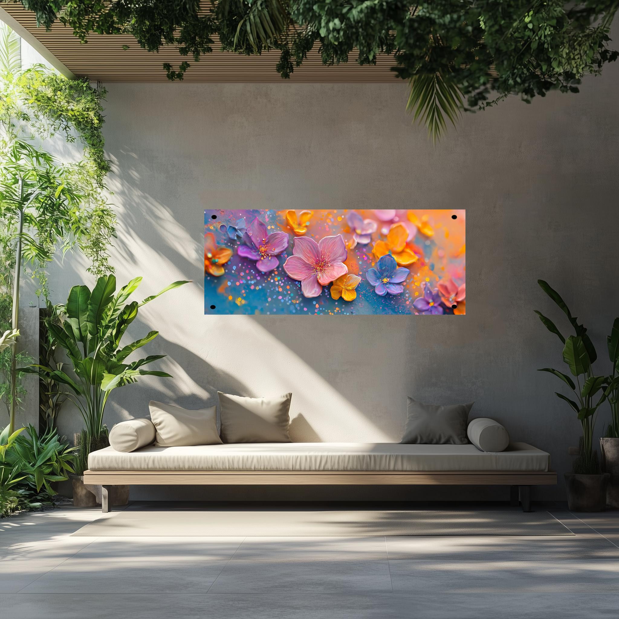 Tuinposter Bloemen sfeerbeeld 4