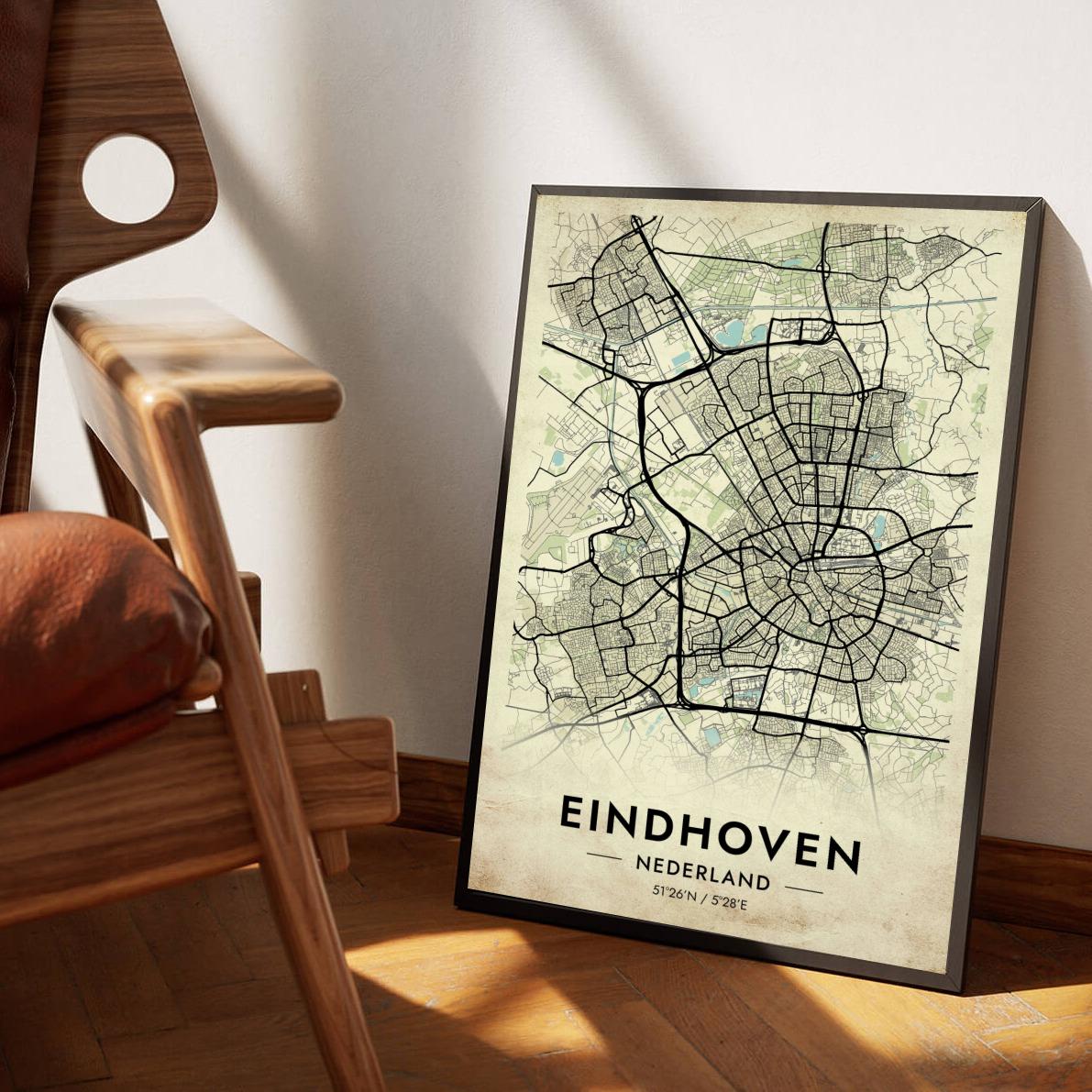 Eindhoven Vintage poster sfeerbeeld 1