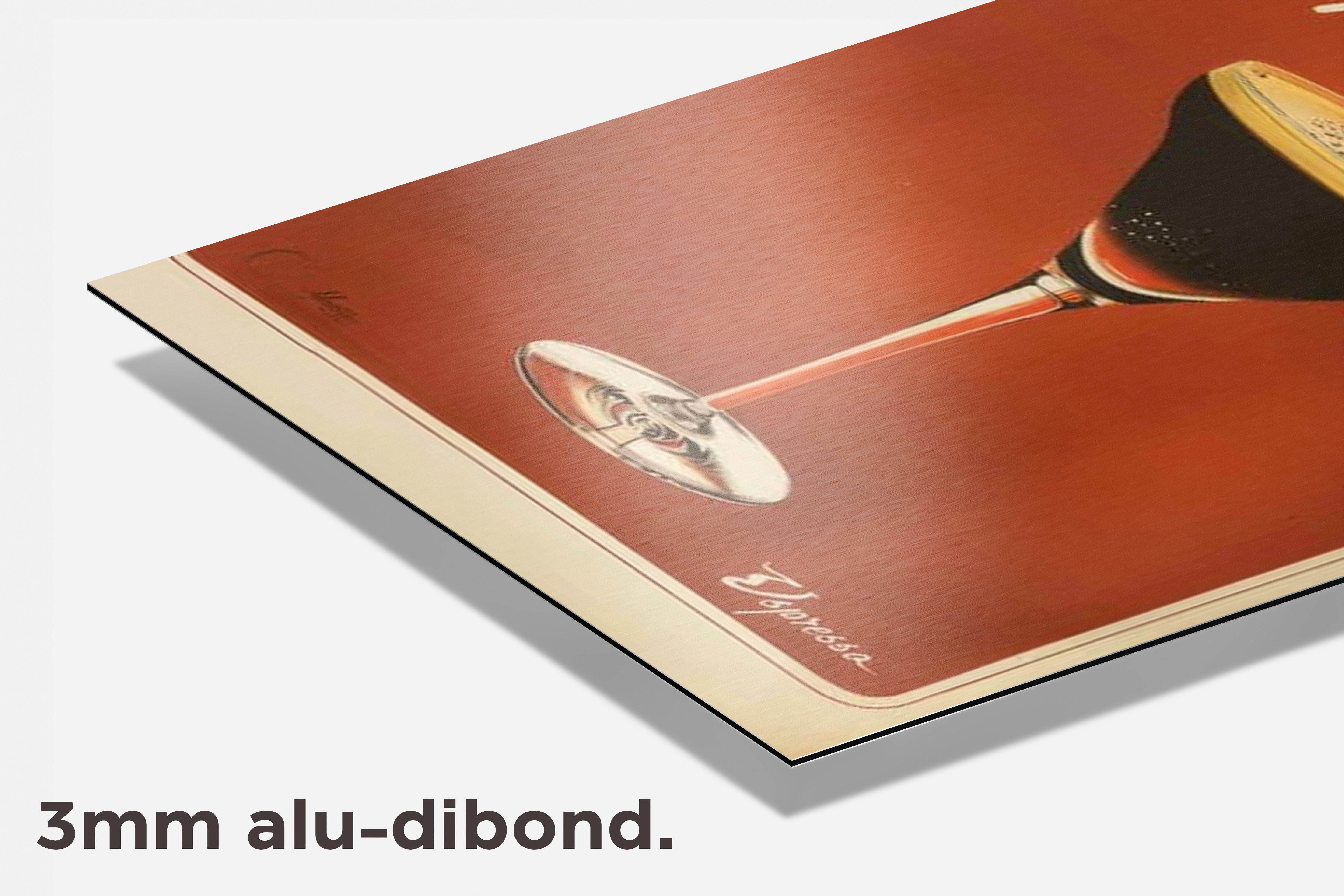 Espresso Martini dibond detail