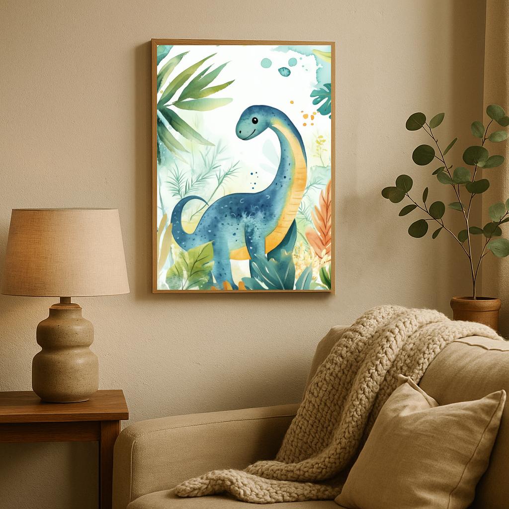 Dinosaur Brachiosaurus poster sfeerbeeld 2