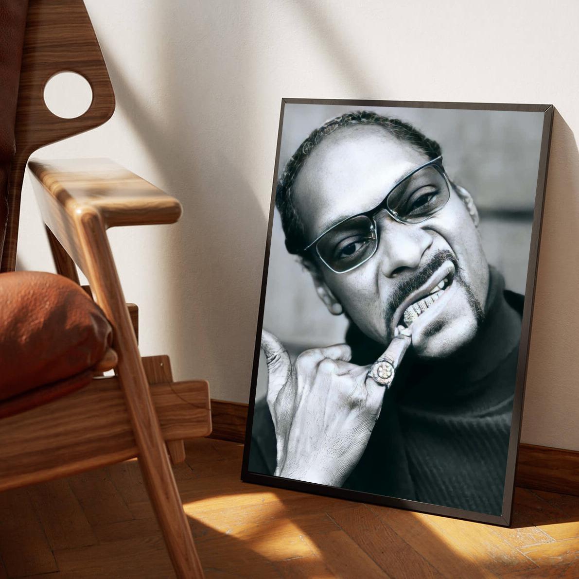 Snoop Dogg Grillz B&W poster sfeerbeeld 1