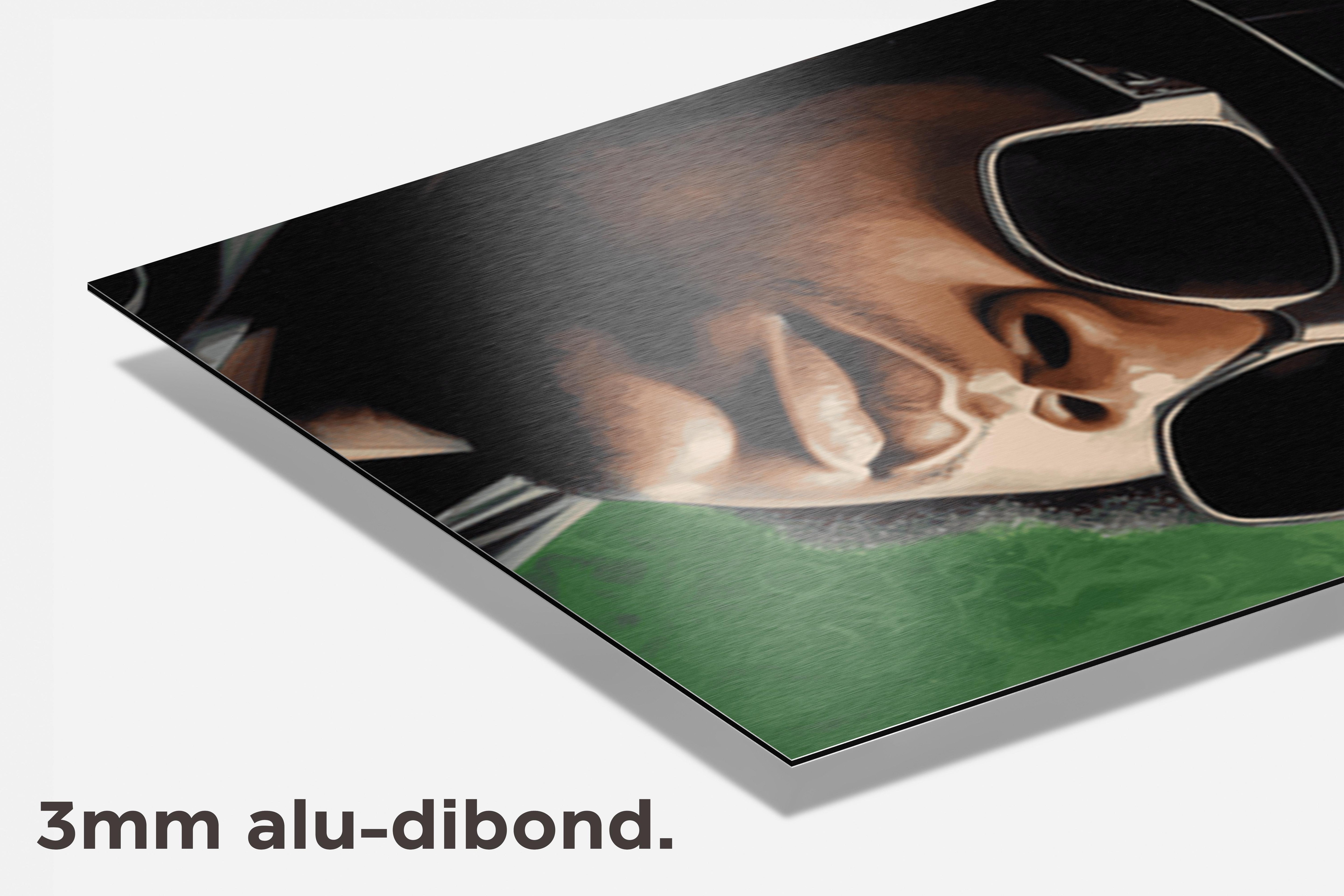 Eazy E Rapper dibond detail