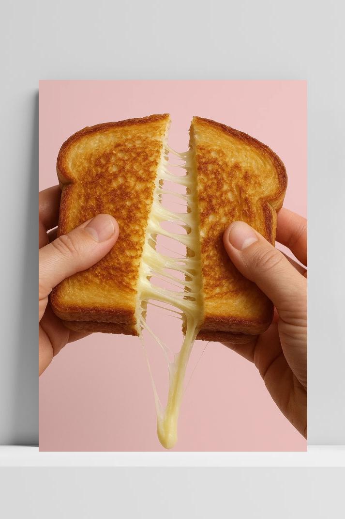 Cheese Sandwich poster van 25 Artstreet