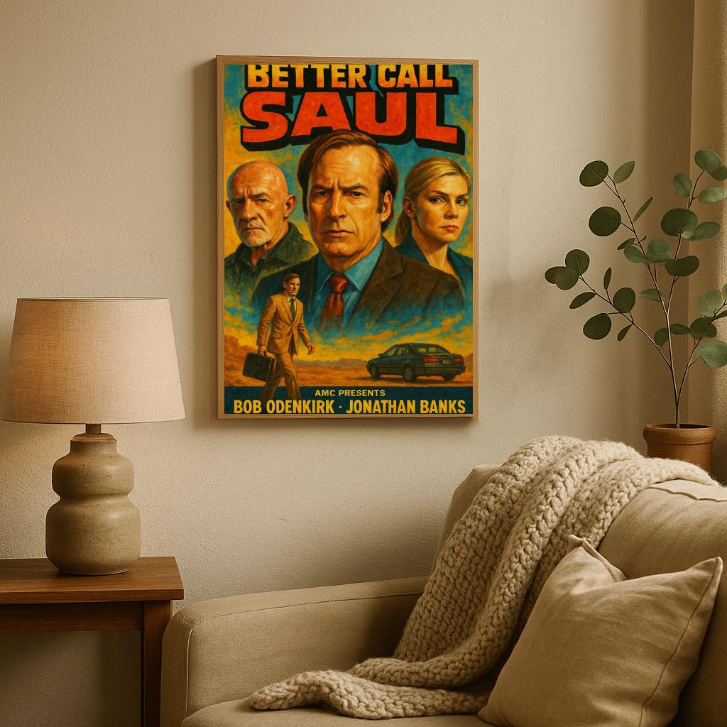 Better Call Saul Art Text poster sfeerbeeld 2