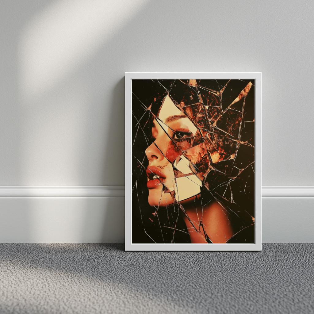 Portrait Glass poster sfeerbeeld 3