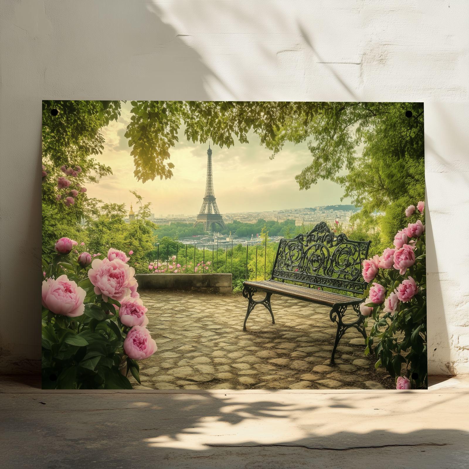 Tuinposter Parijs sfeerbeeld 3