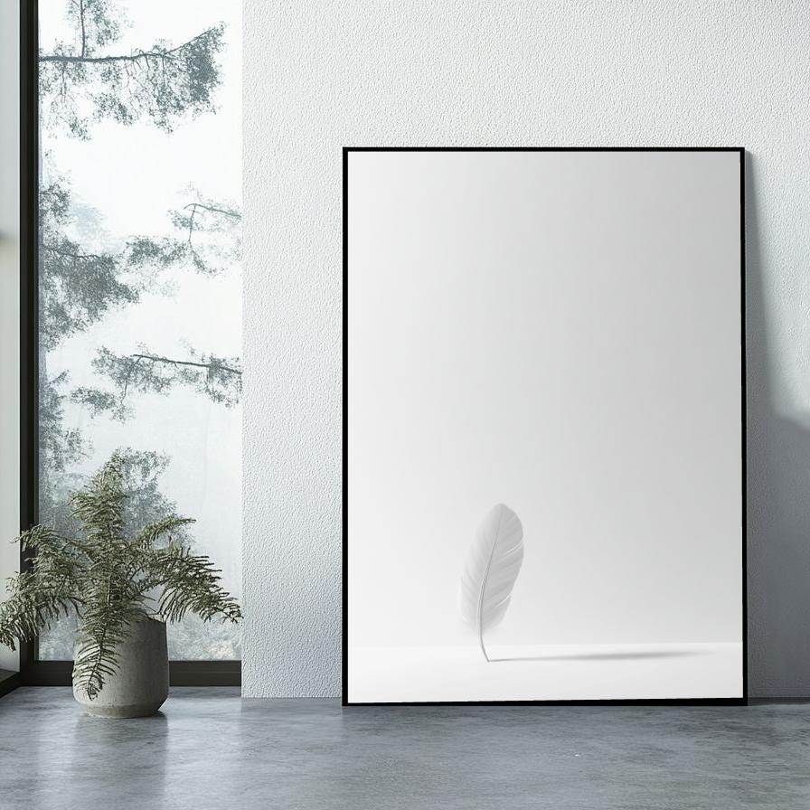 Feather Minimalistic poster sfeerbeeld 1