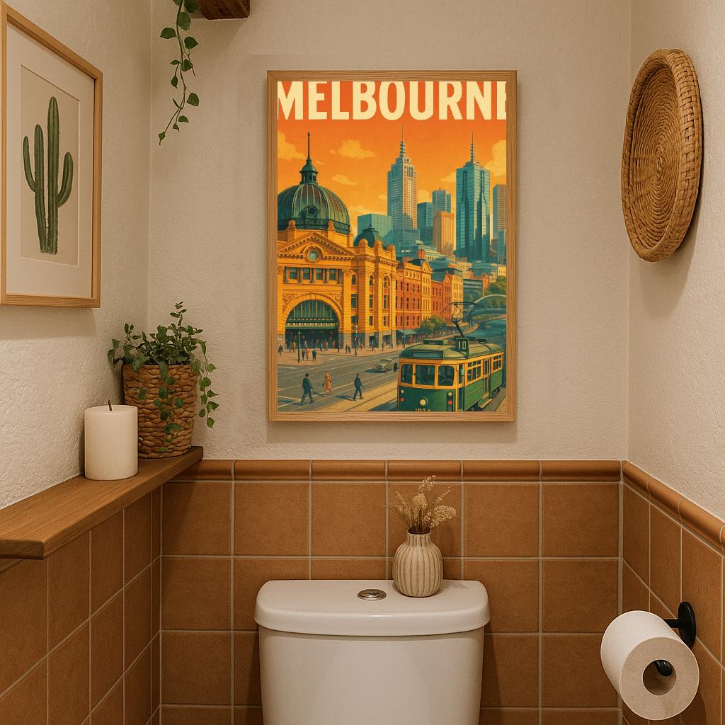 Melbourne Art Text poster sfeerbeeld 3