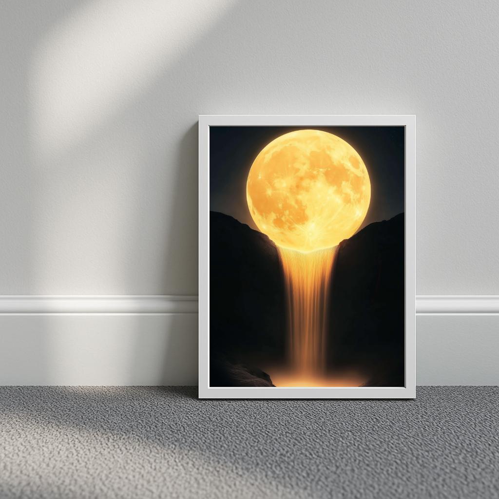 Full Moon Waterfall poster sfeerbeeld 3
