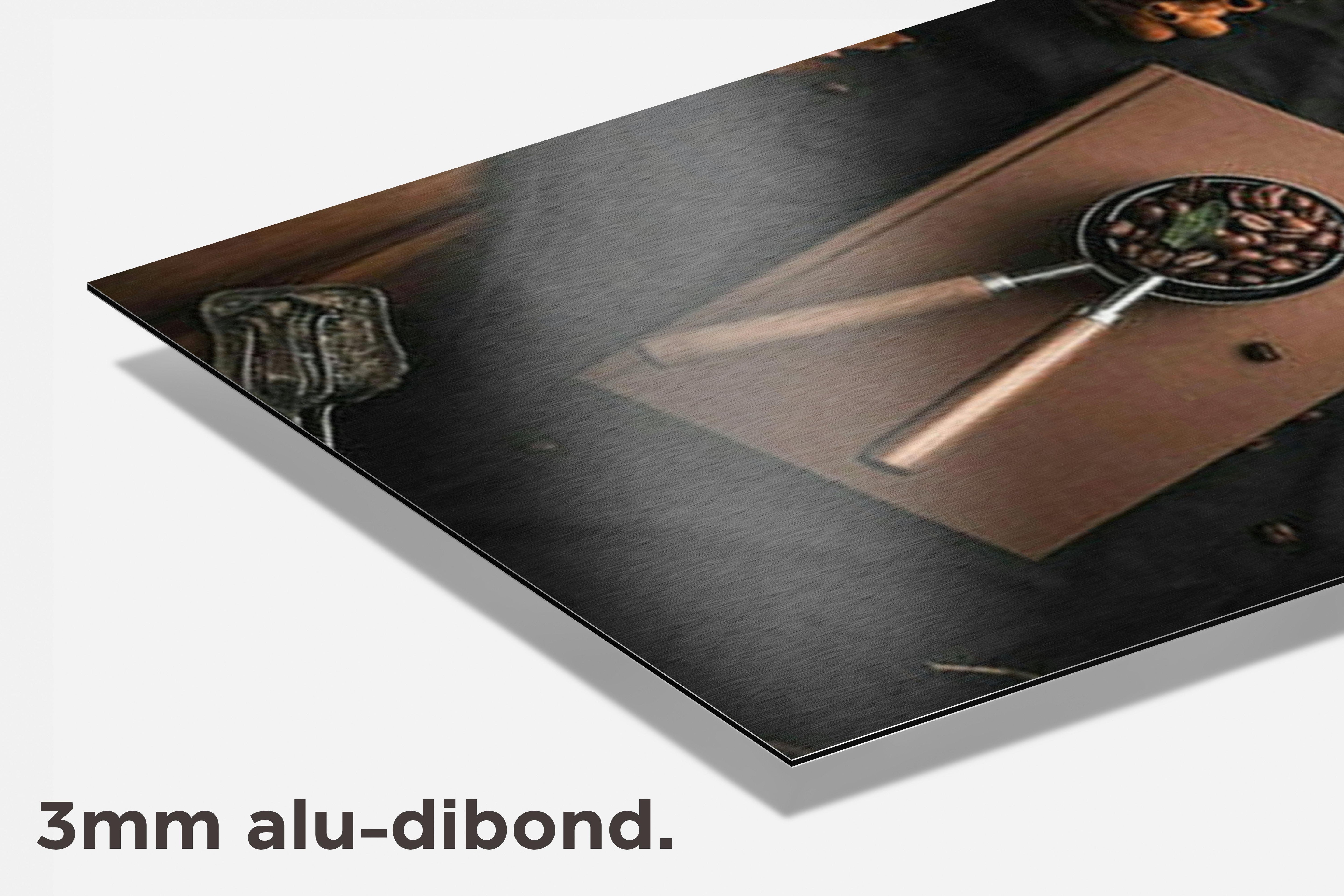 Koffie Poster dibond detail
