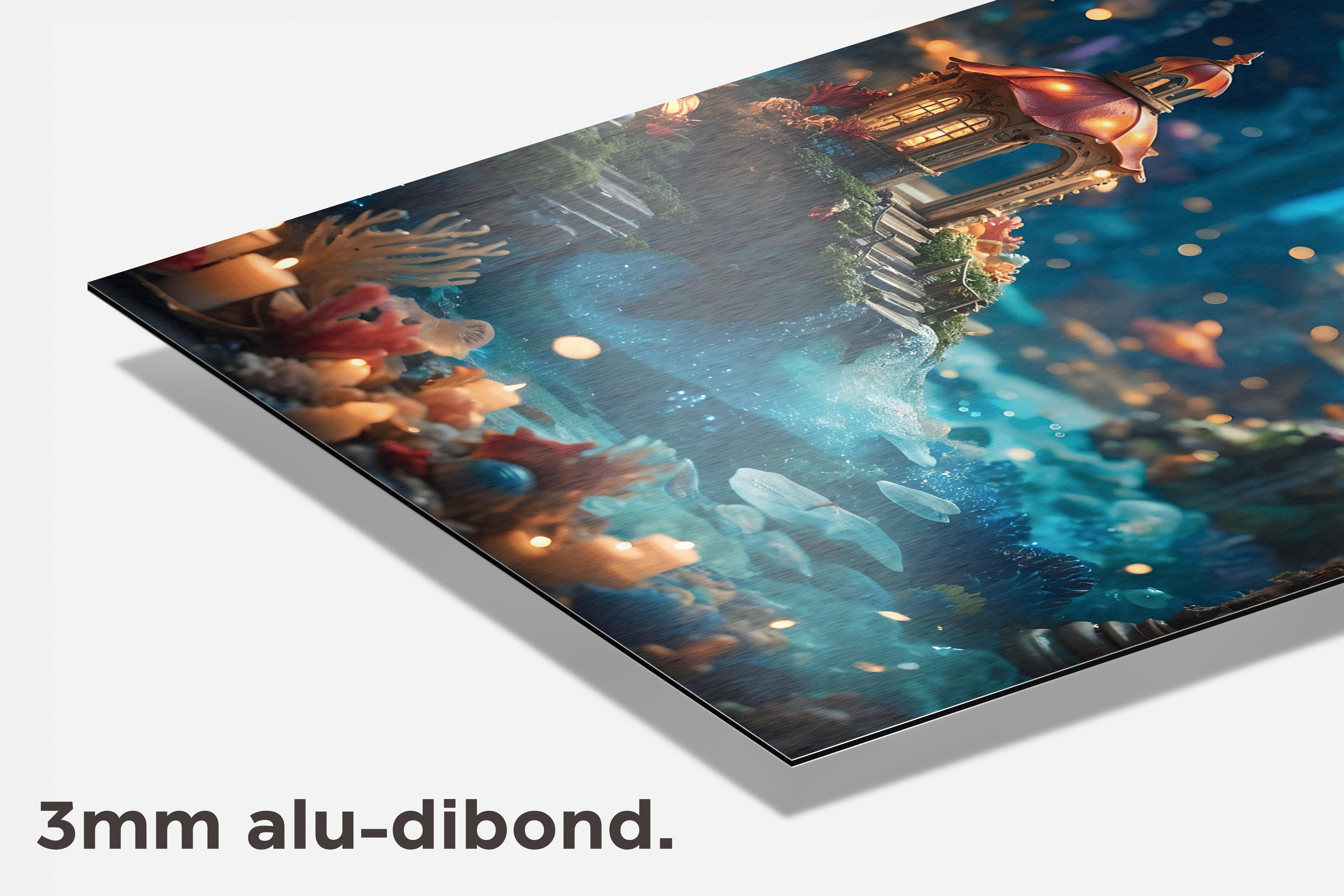 Magisch Landschap dibond detail