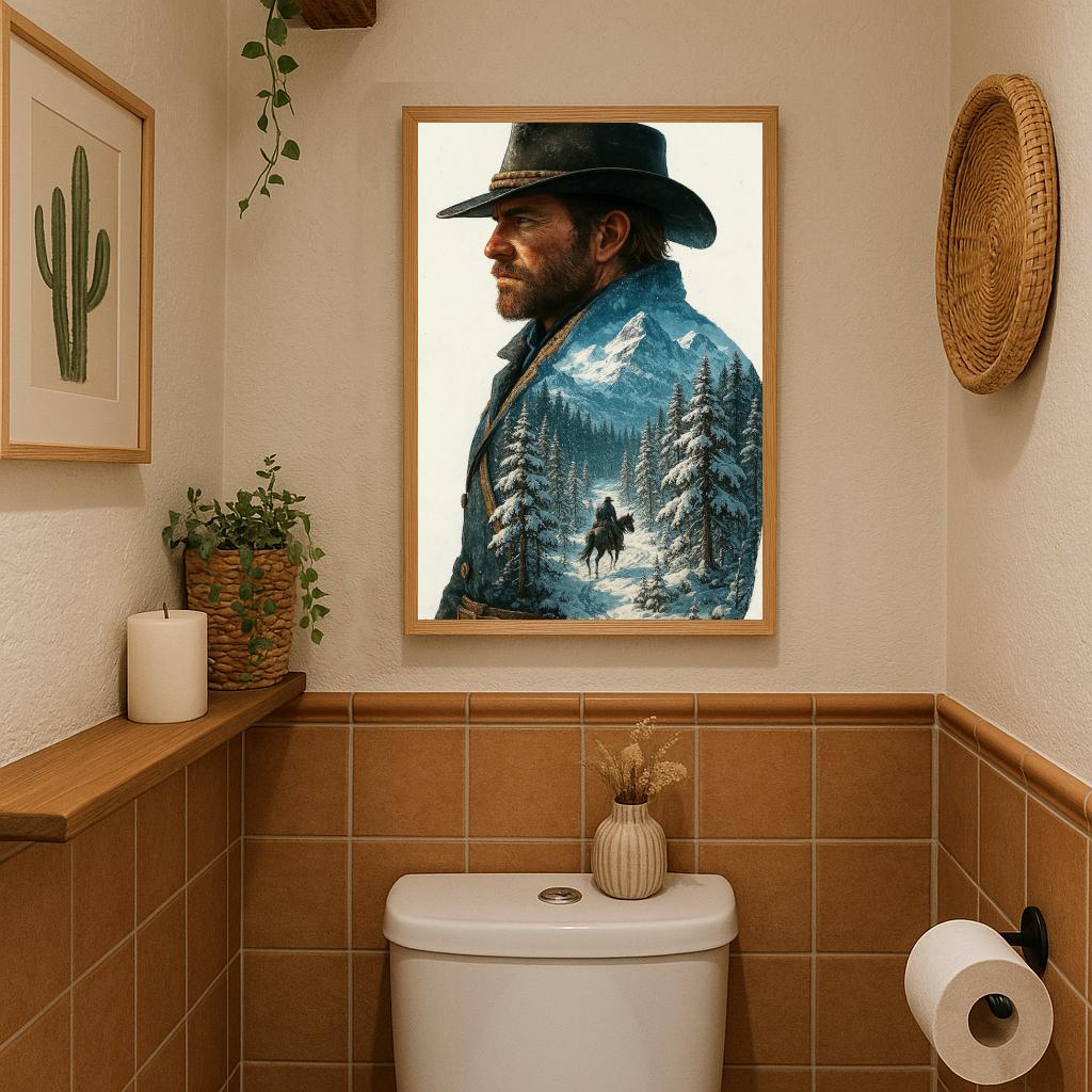 Arthur Morgan Red Dead Redemption 2 poster sfeerbeeld 3