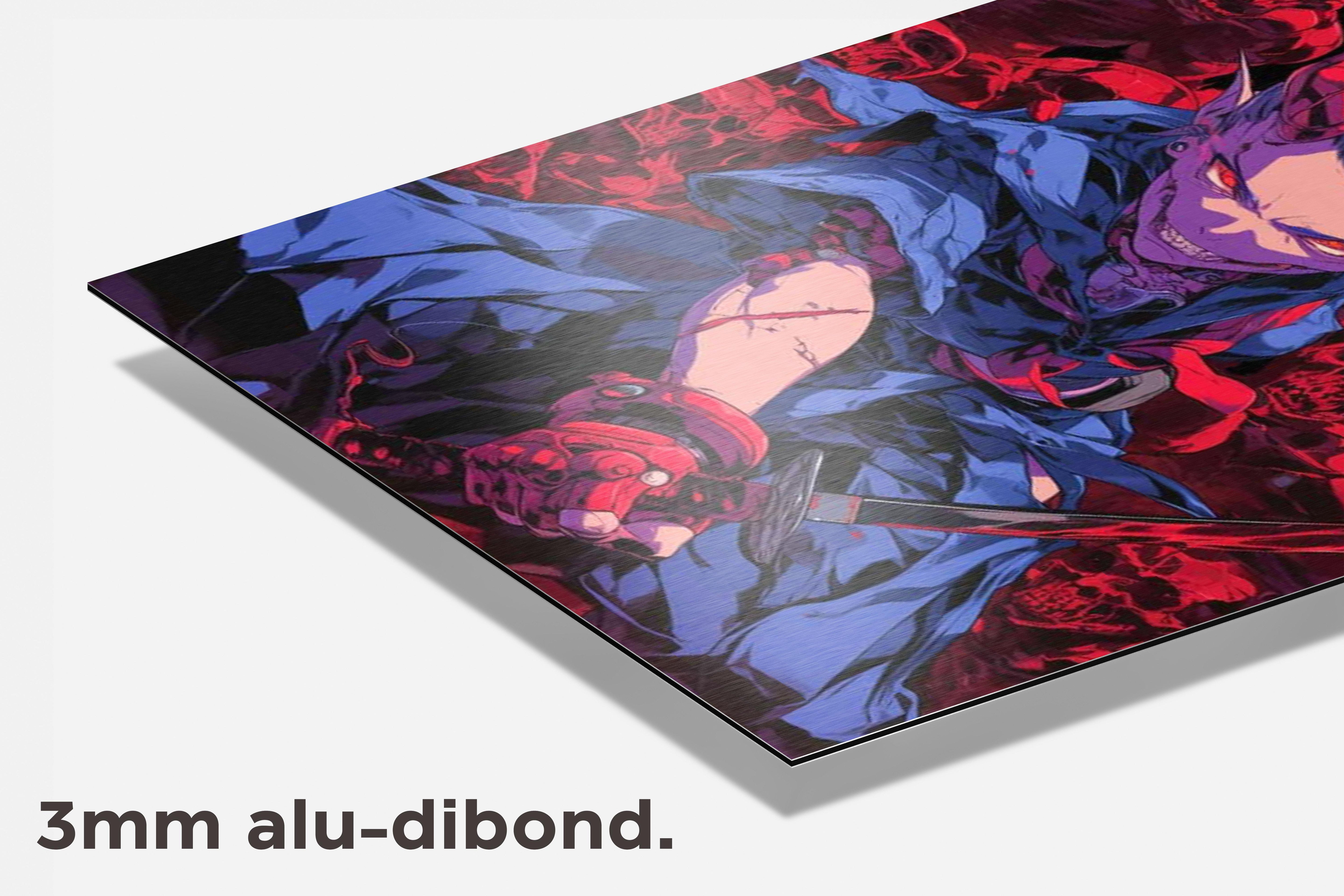 Demon Slayer Anime dibond detail