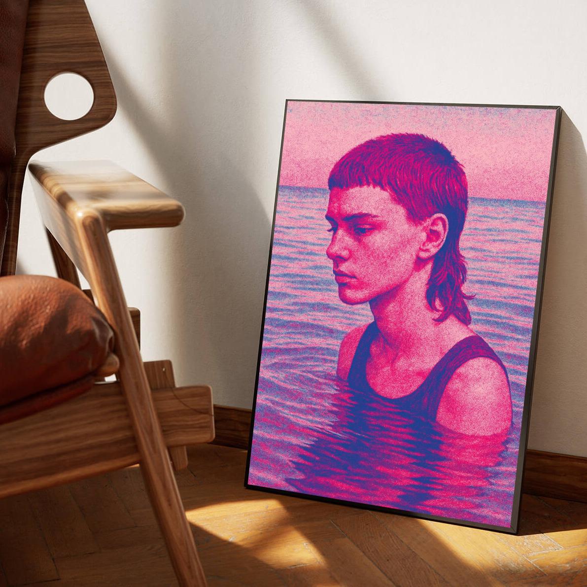 Boy Mullet Sea poster sfeerbeeld 1