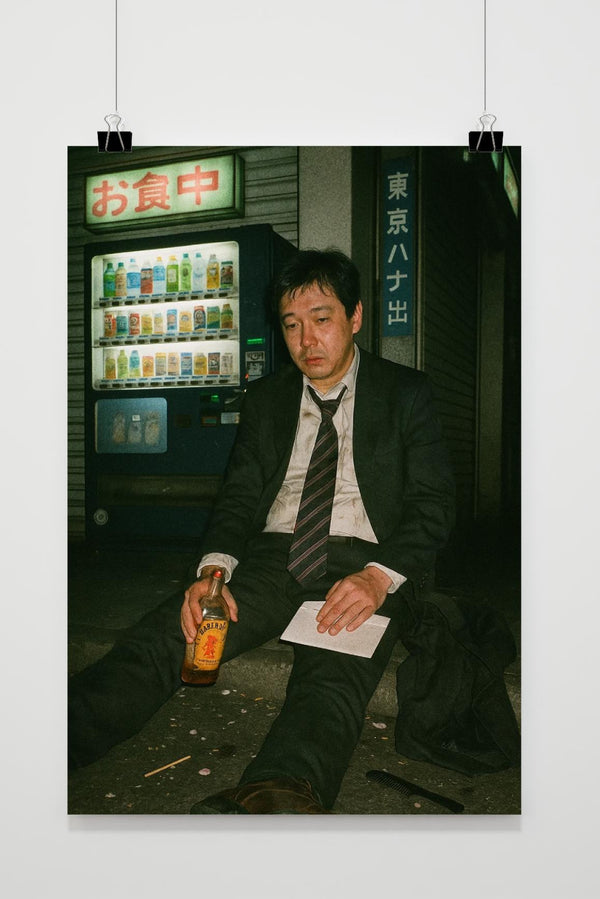 Japanese Drunk Man poster