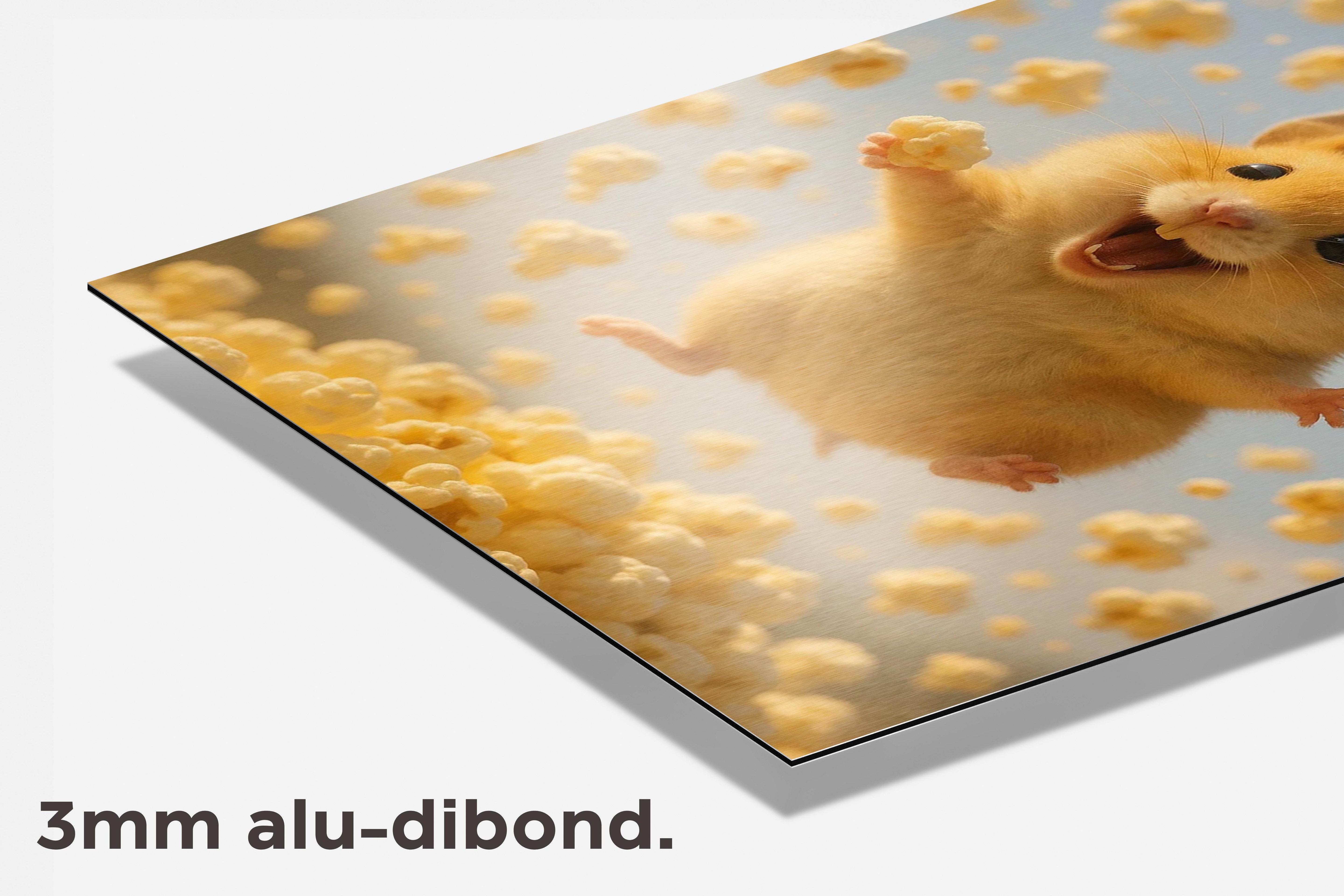 Hamster dibond detail