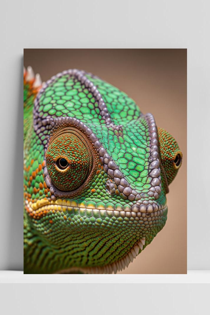 Chameleon poster van 25 Artstreet