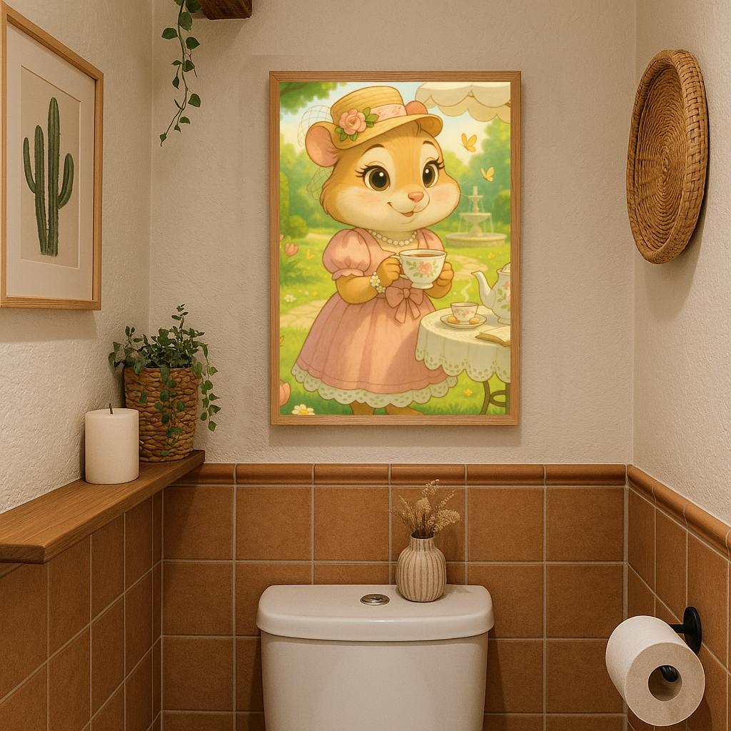 Chipmunk Tea Cartoon poster sfeerbeeld 3