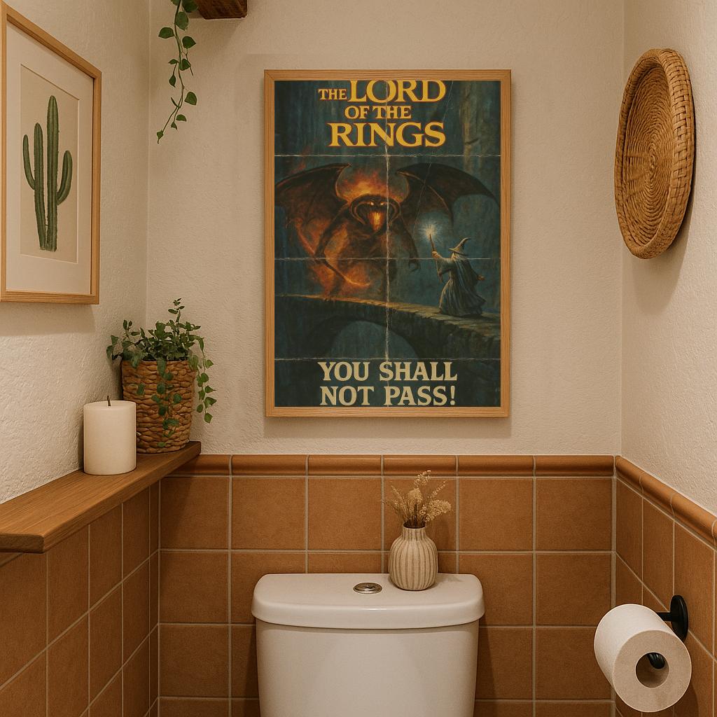 The Lord Of The Rings Art Quote poster sfeerbeeld 3