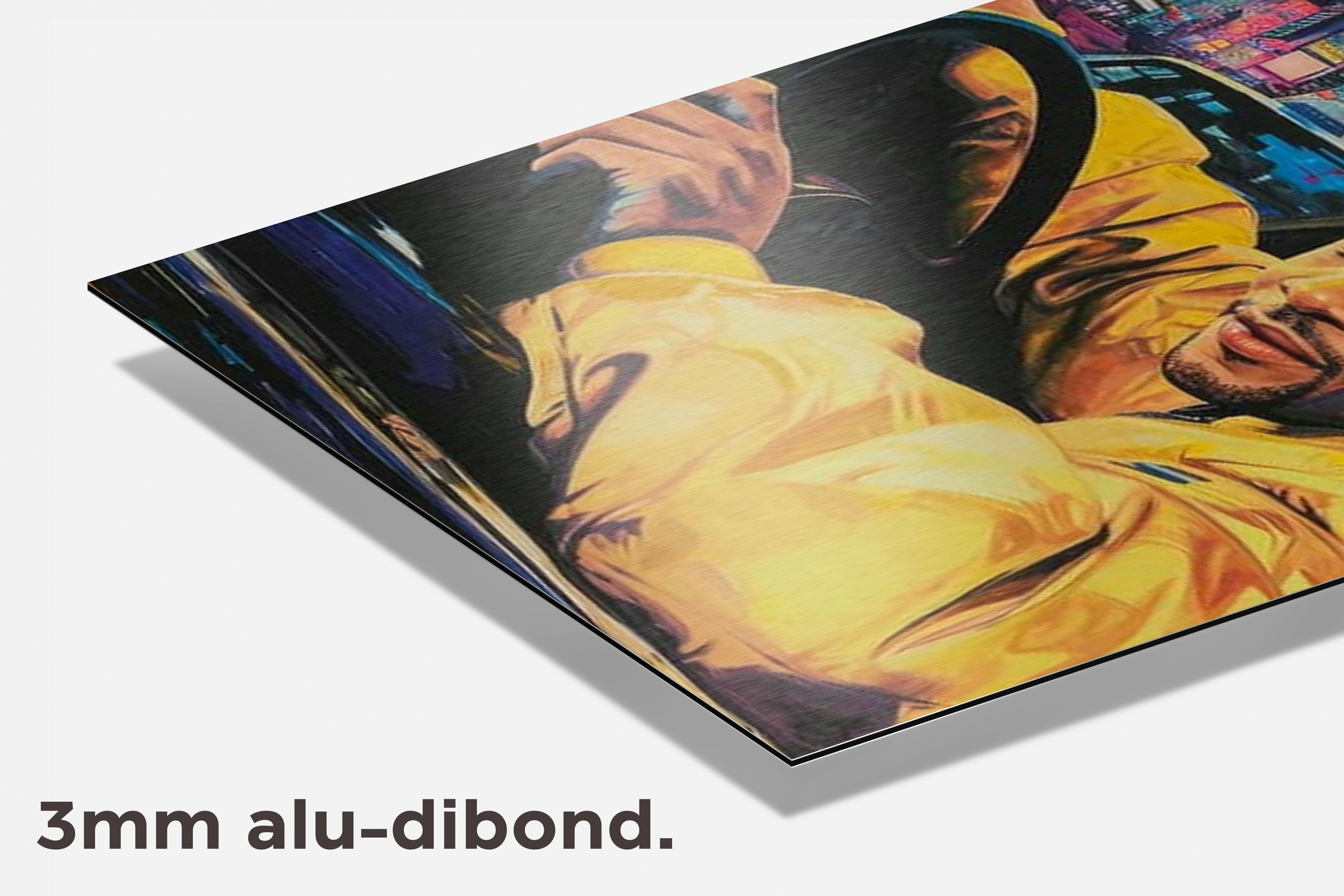 Will Smith Kunst dibond detail
