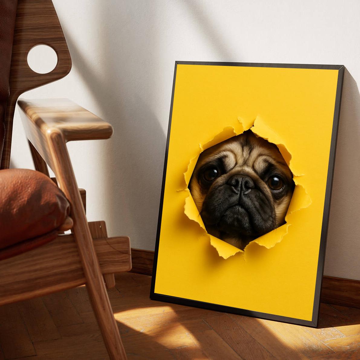 Pug Dog poster sfeerbeeld 3