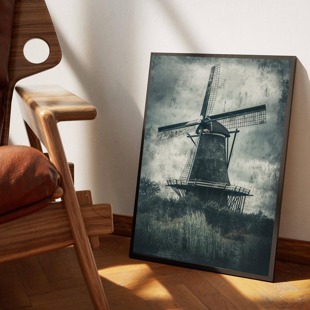 Windmill Vintage poster sfeerbeeld 3