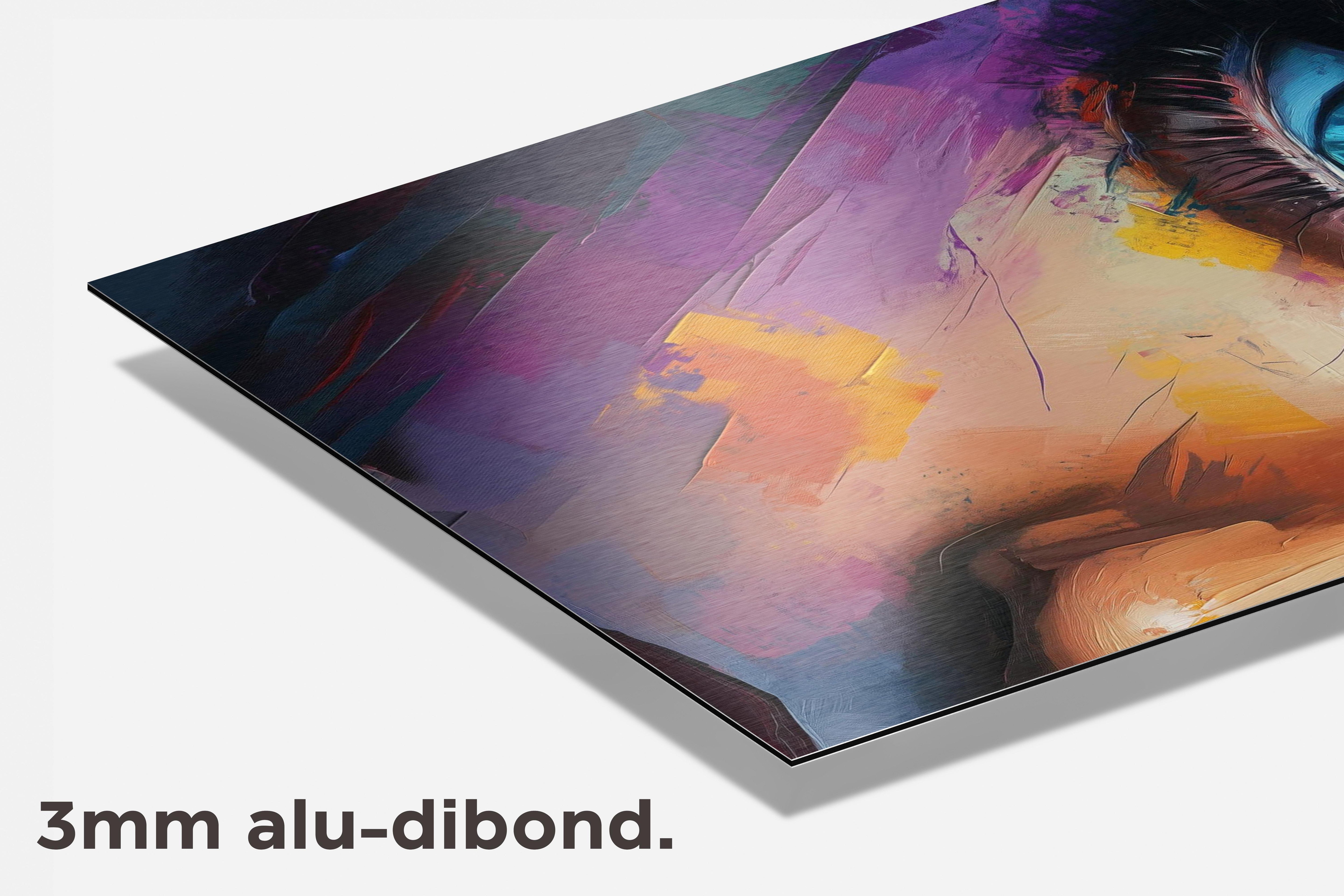 Oog dibond detail