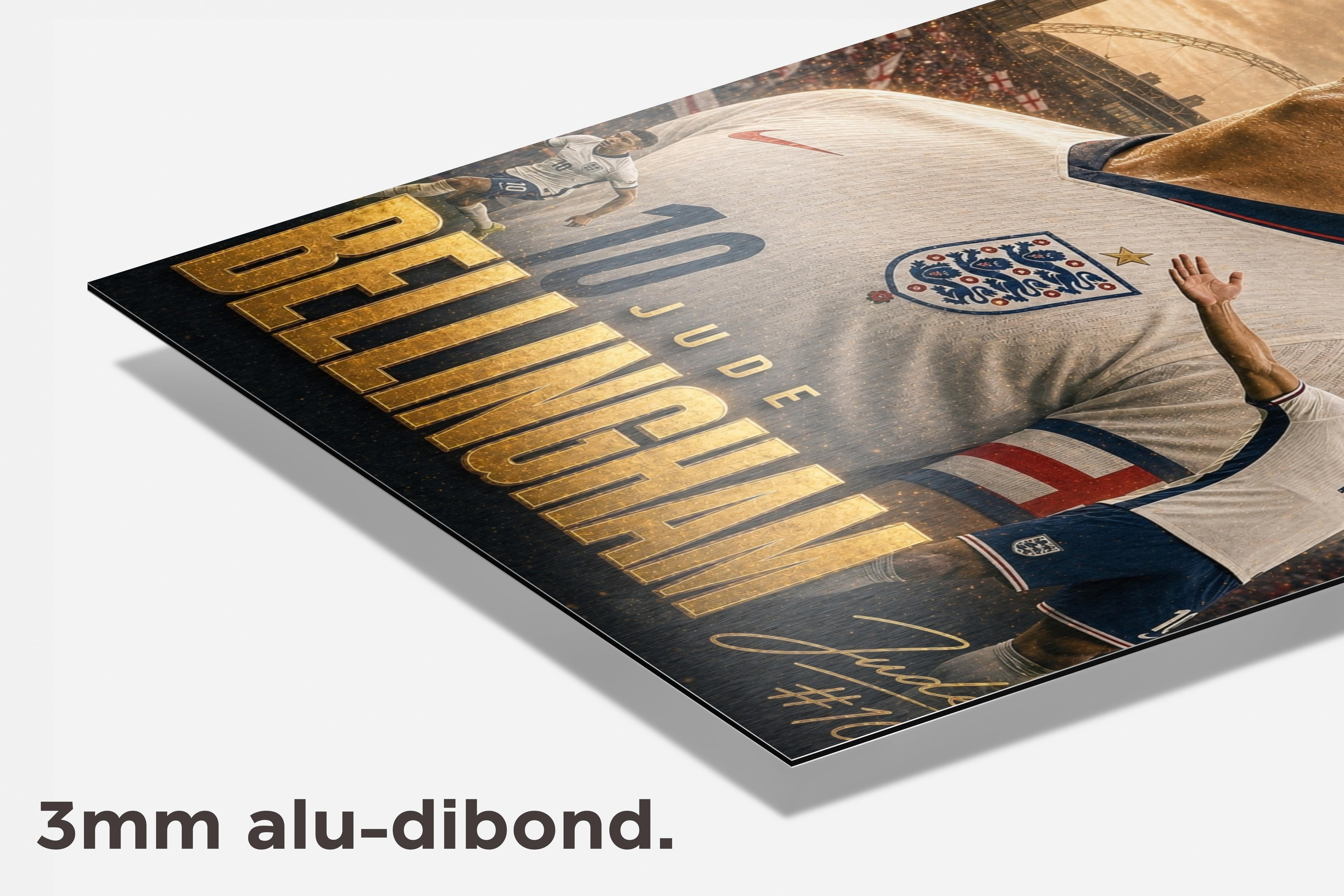 Jude Bellingham dibond detail