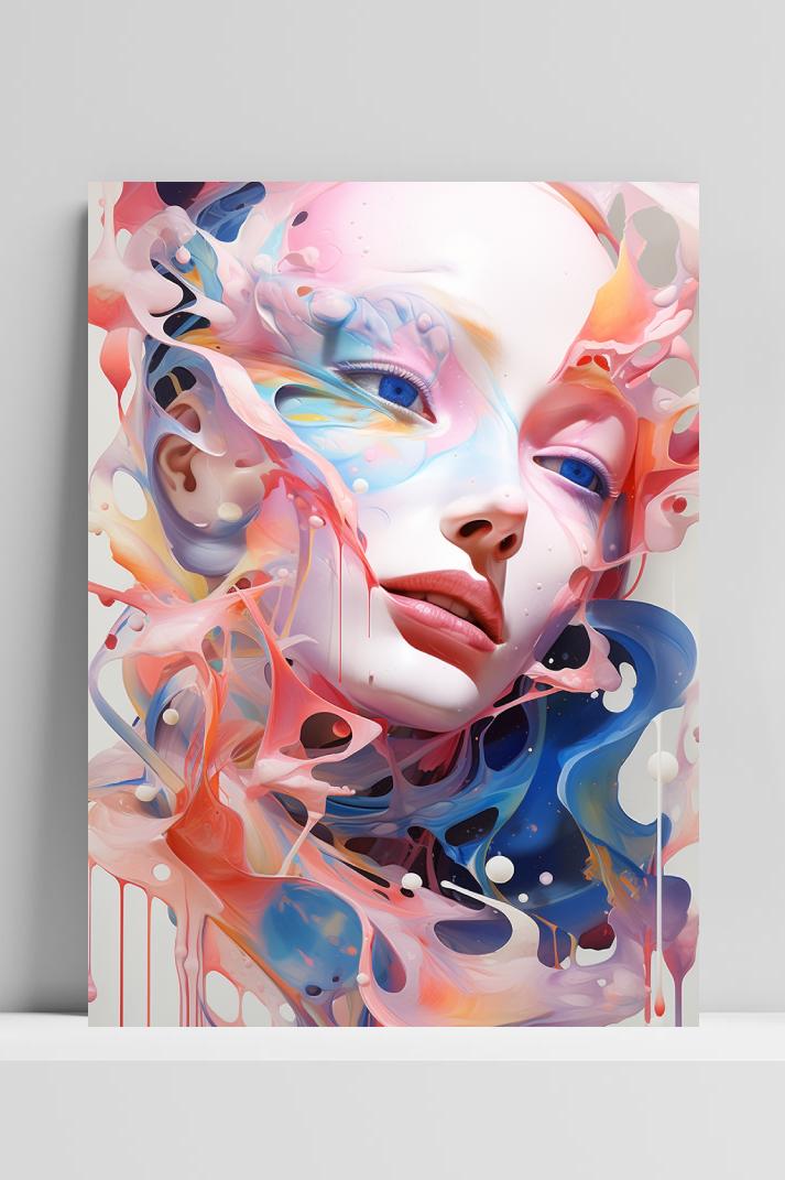 Roze op 3mm aluminium dibond
