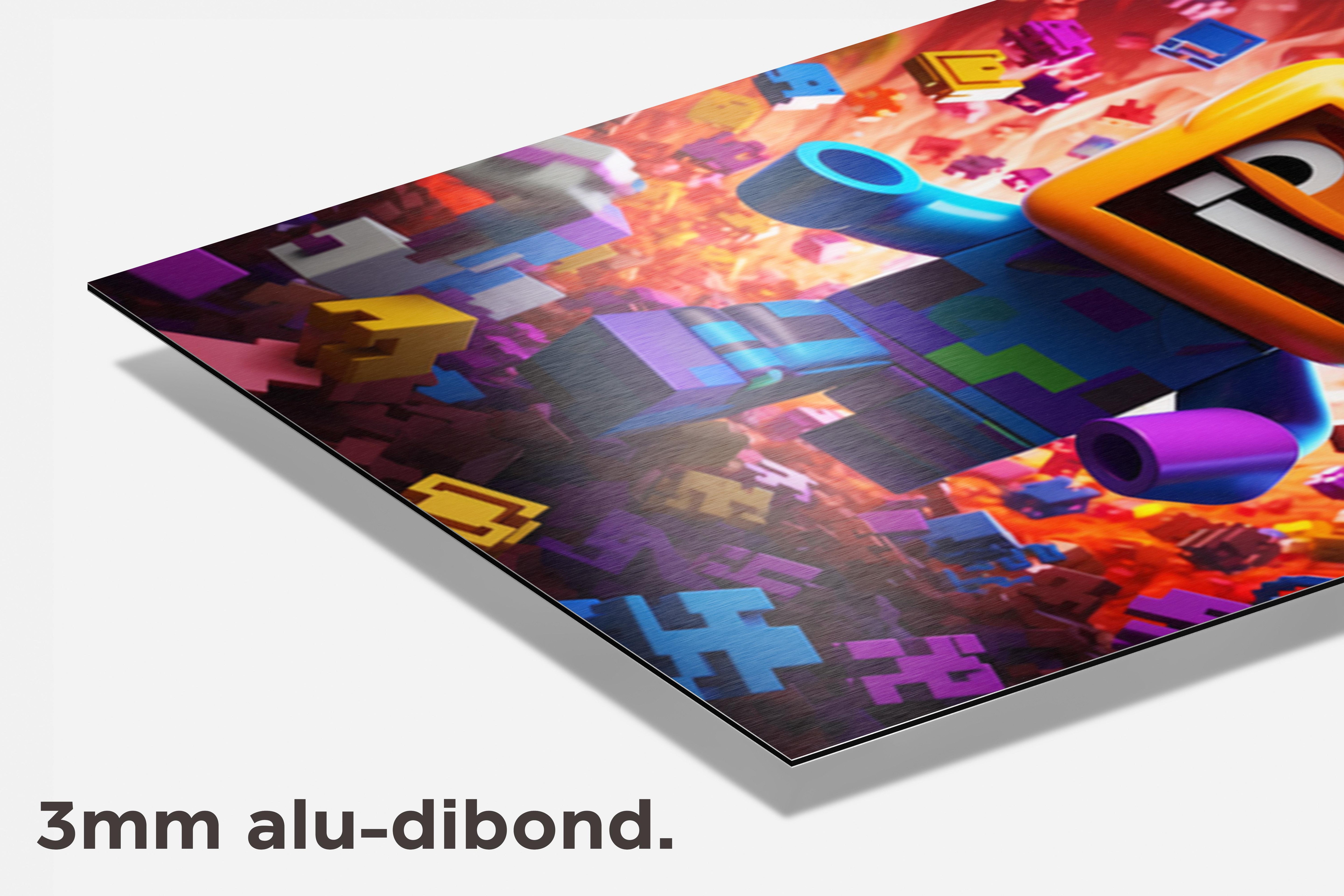 Roblox Kleurvol dibond detail