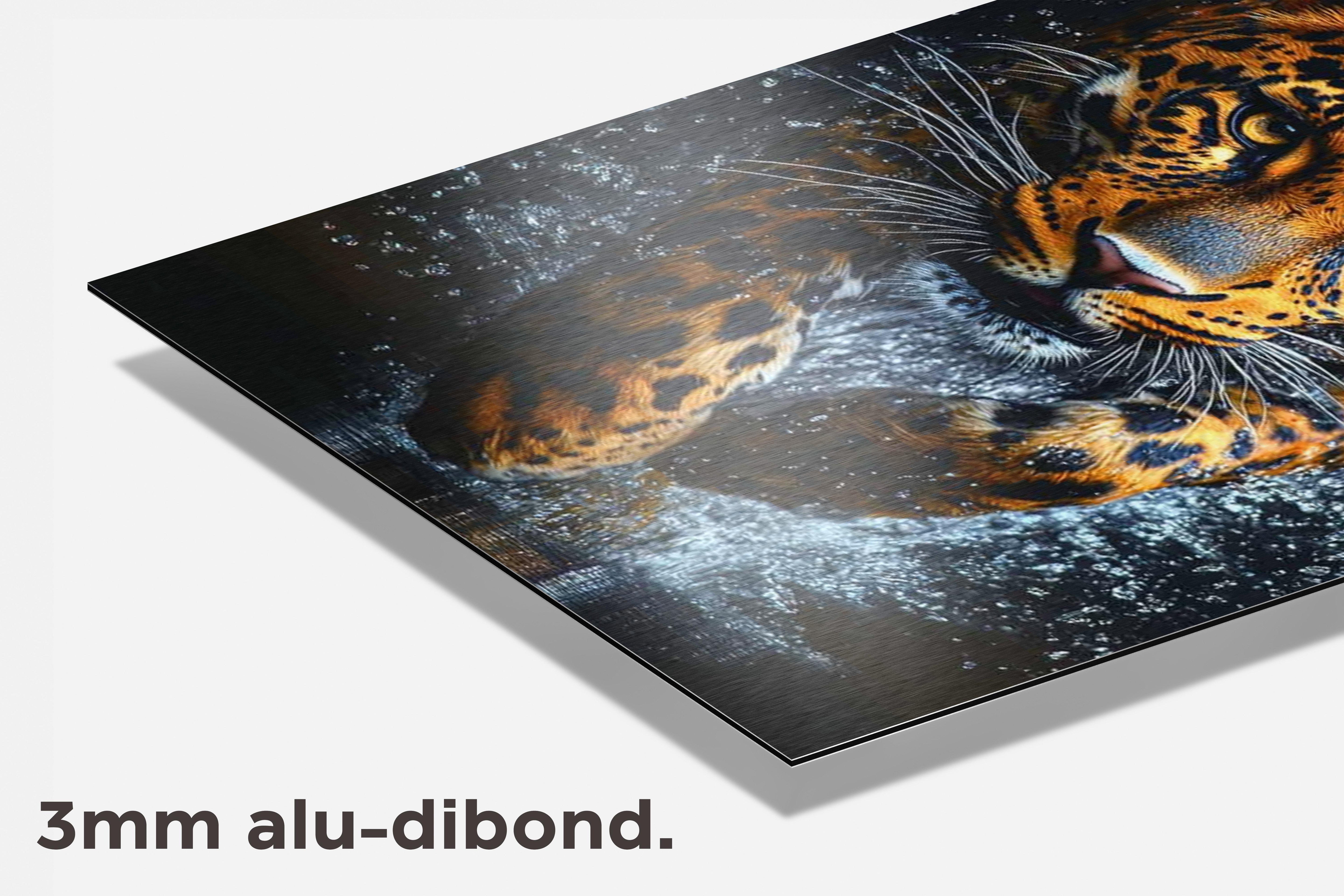 Luipaard dibond detail