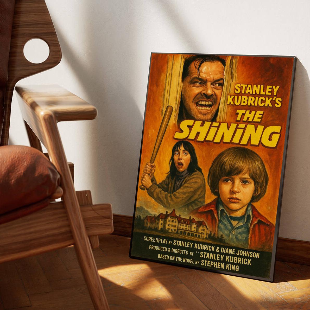 The Shining Vintage Text poster sfeerbeeld 1
