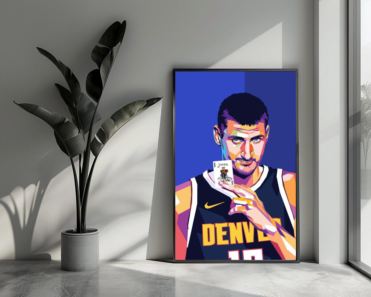 Nikola Jokić poster van 25 Artstreet