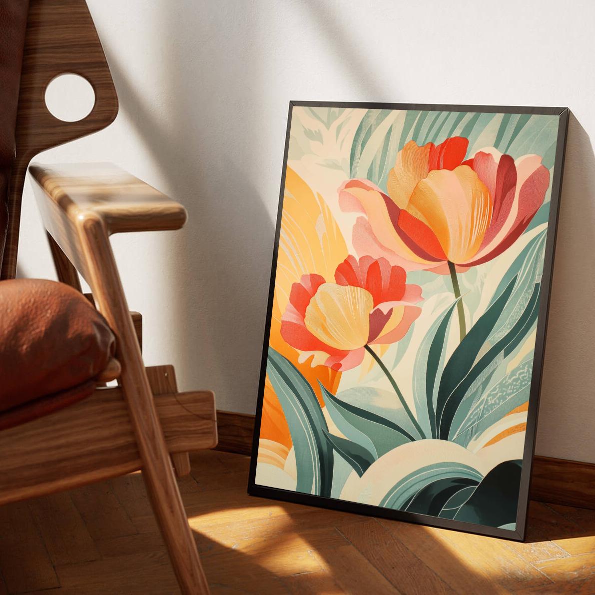 Art Flowers poster van 25 Artstreet
