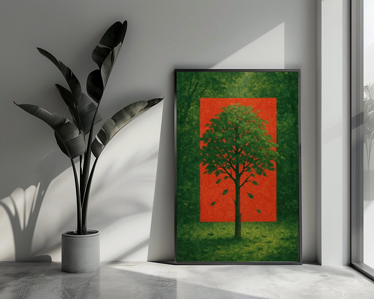 Tree Art poster van 25 Artstreet