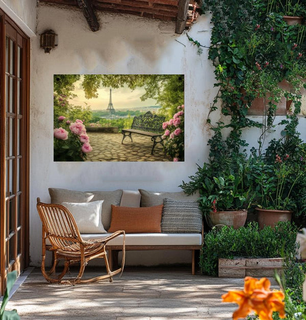 Tuinposter Parijs poster