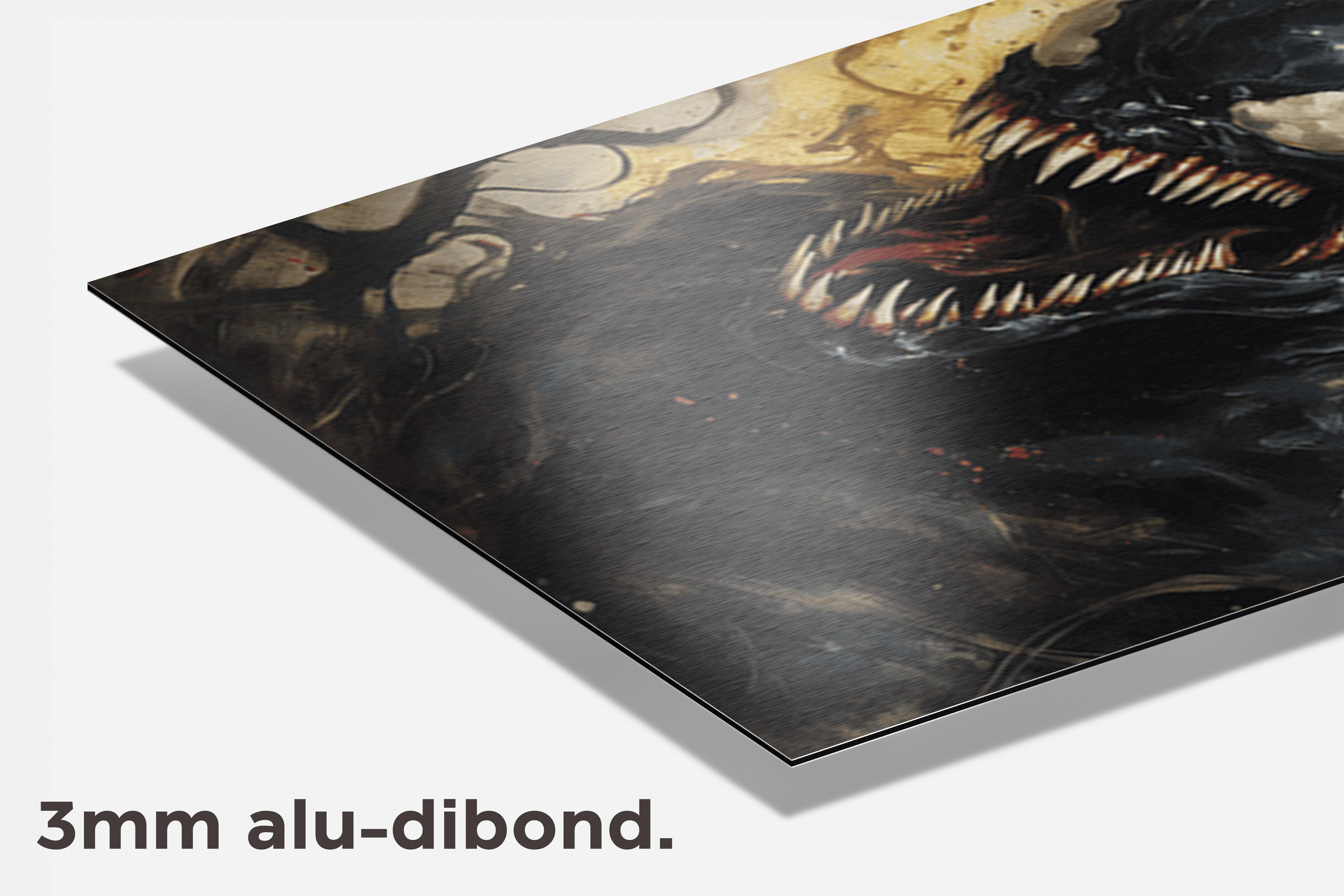 Venom Abstract dibond detail