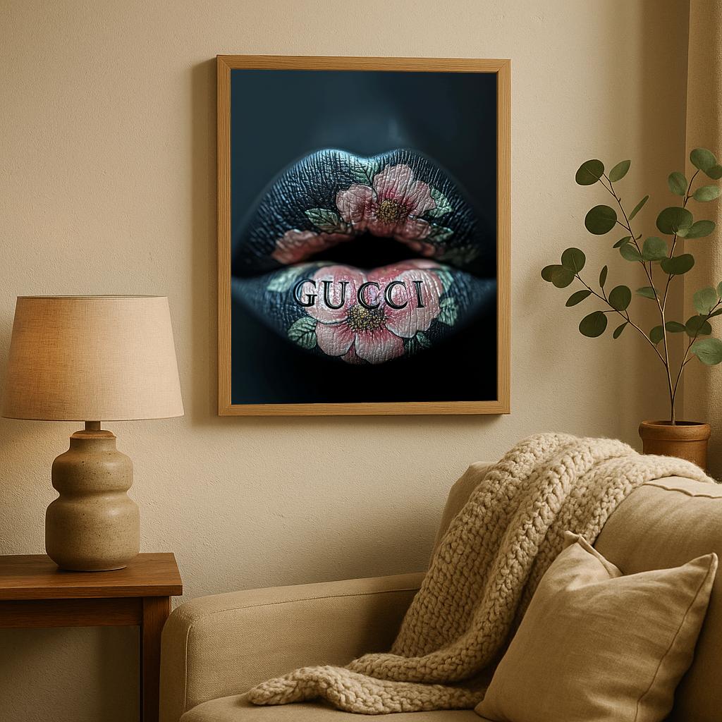 Gucci Lips poster sfeerbeeld 1