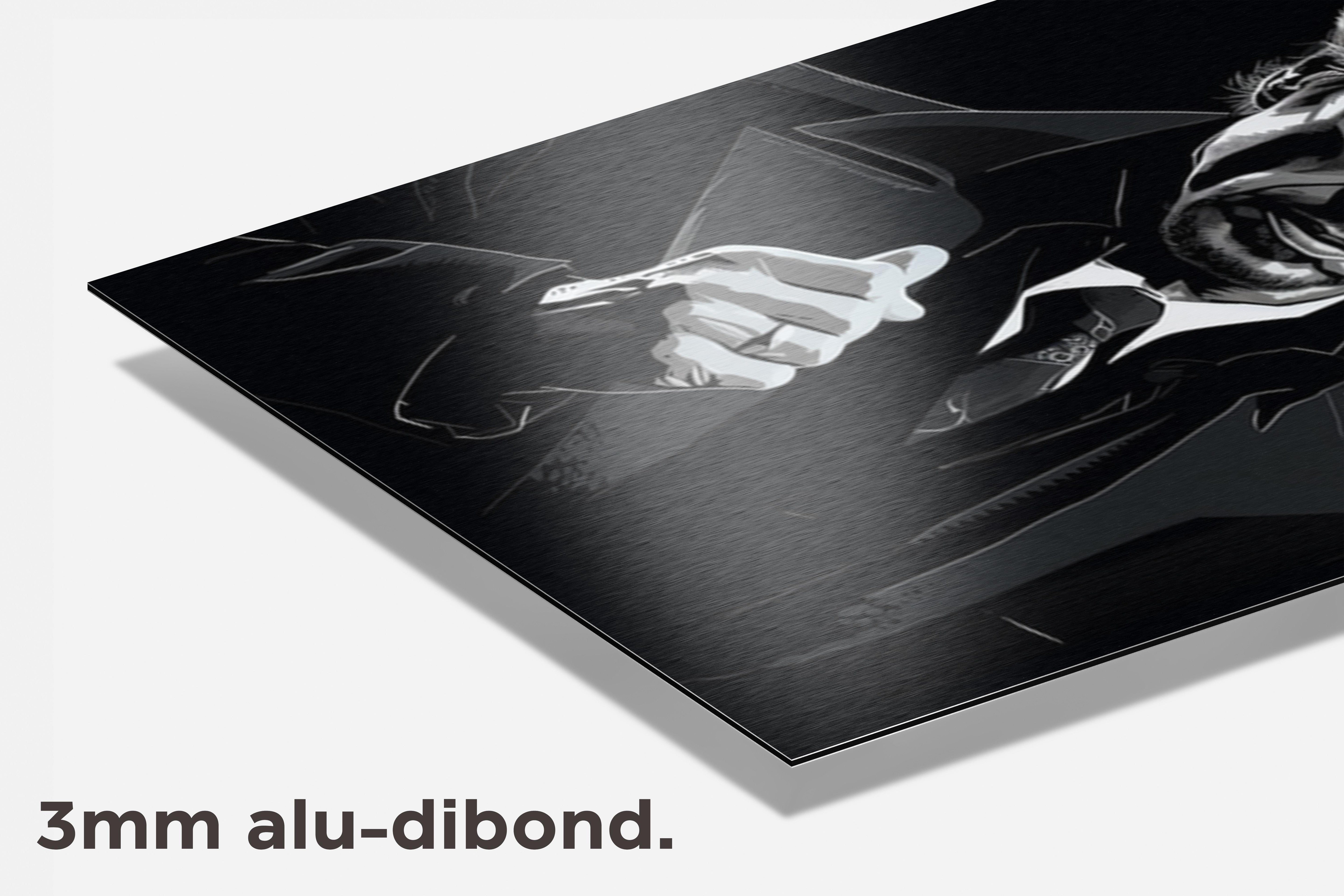 Al Pacino Heat dibond detail