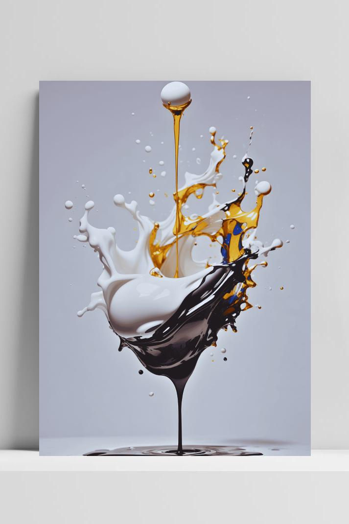 Verf Clash op 3mm aluminium dibond