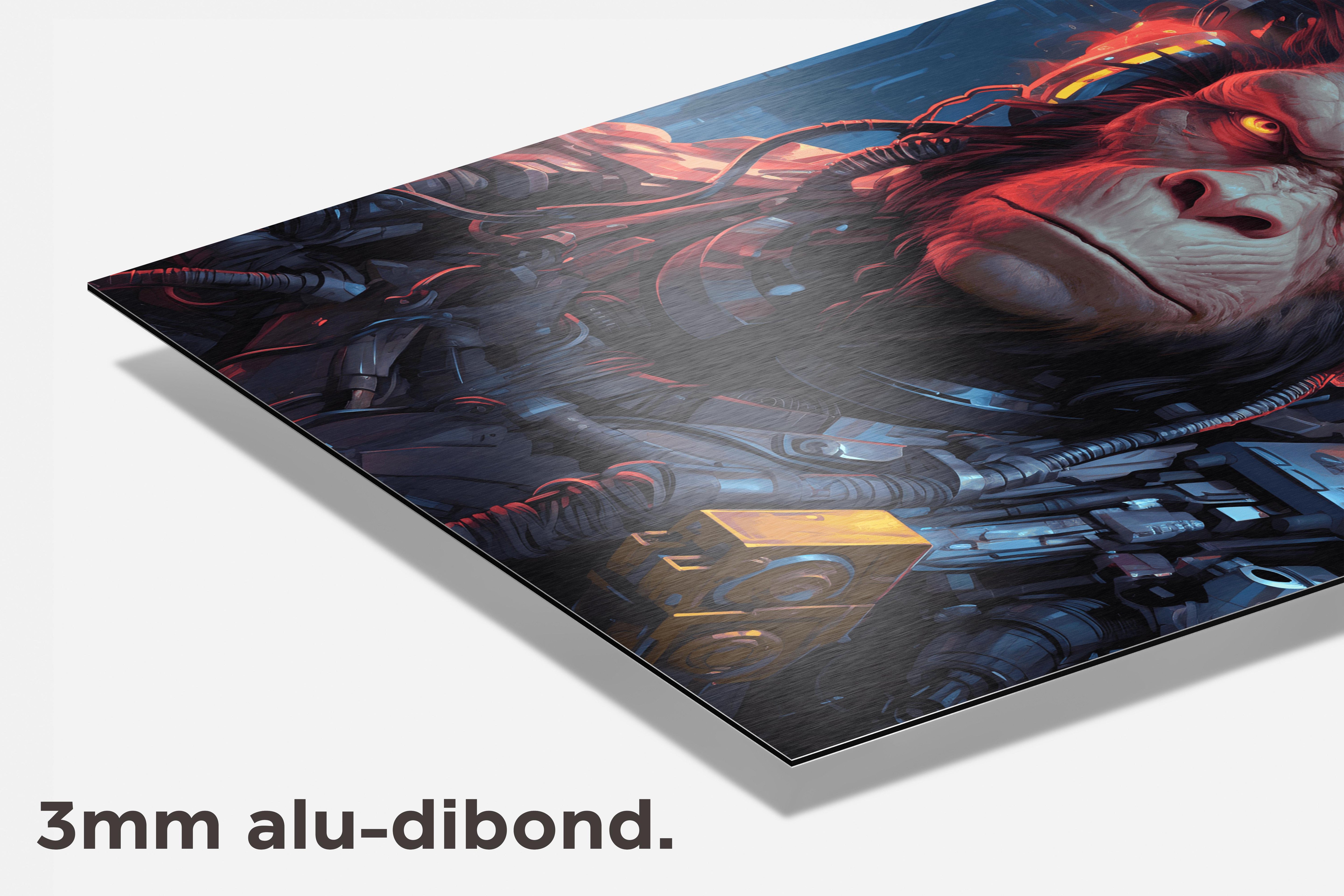 Cyber Aap dibond detail